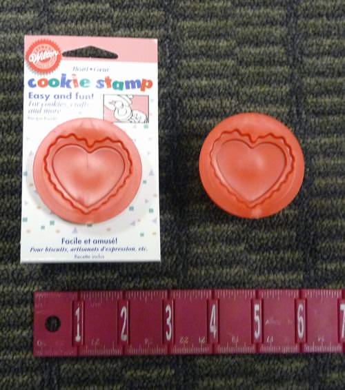 Wholesale Wilton Heart Shaped Cookie Stamp