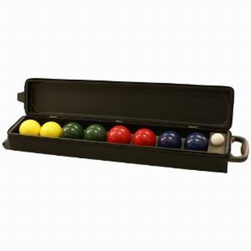 Buy Wholesale Gamenamics 90mm Bocce Ball Set with Wheeled Carrying Case