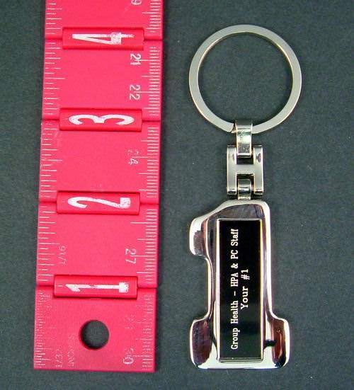Buy Wholesale Misprint Deluxe 1 Silver Keychain Cheap H&J