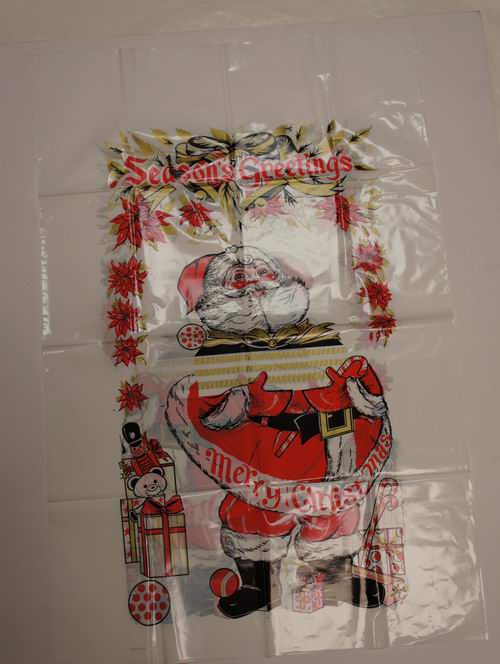 Wholesale Large Plastic Christmas Gift Tote Bag