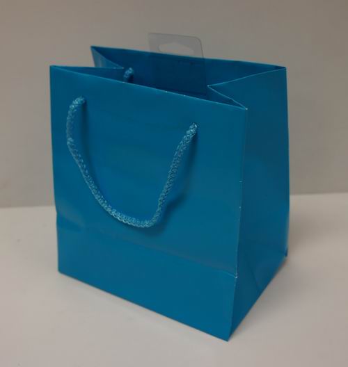 Buy Wholesale American Greeting Small Aqua Blue Gift Bag - 6&quot; x 5.5&quot; x 3.5&quot; Cheap | H&J ...