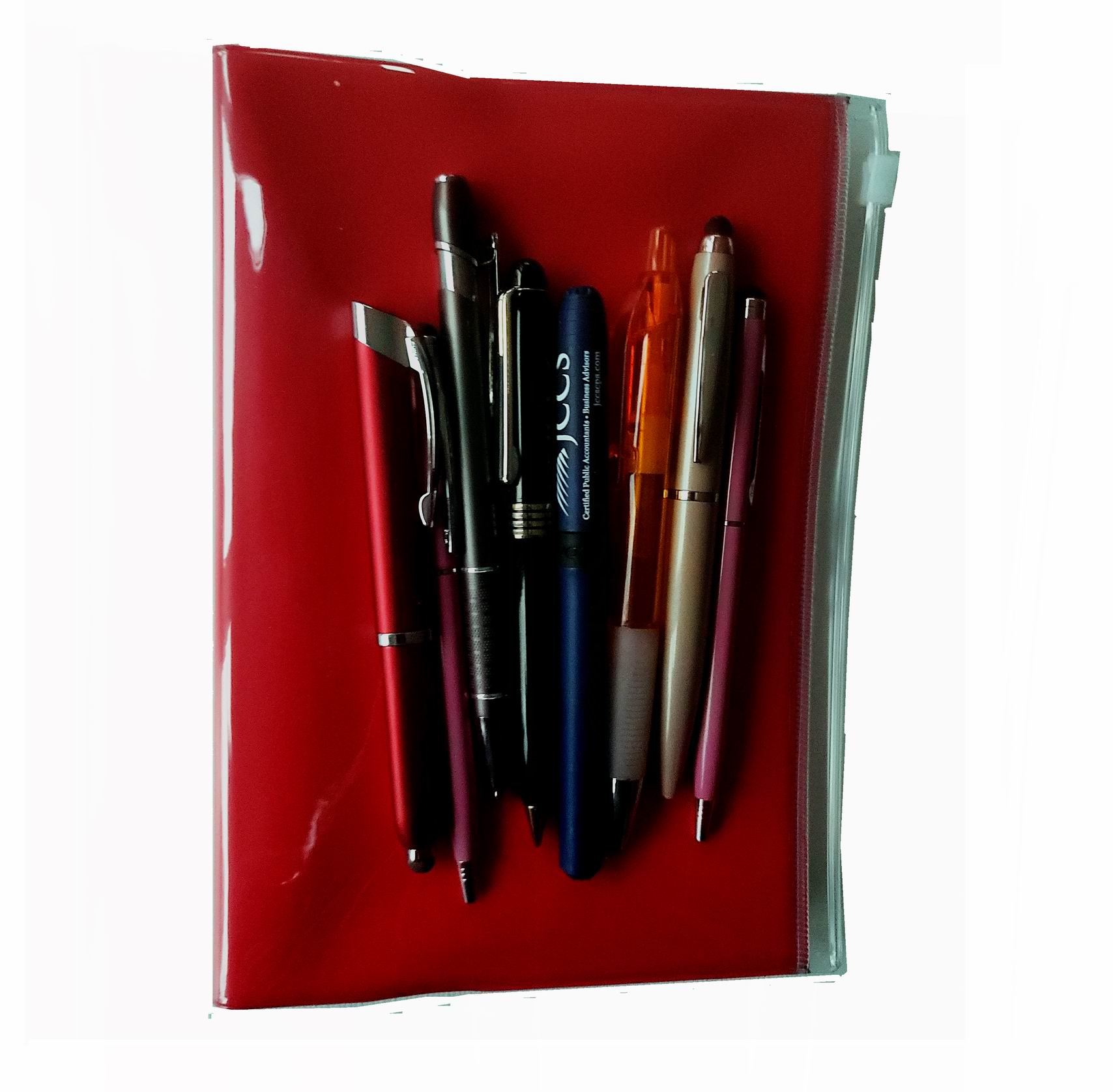 Clear Pocket Journals (80 sheets) of Two Sided Lined Paper with Pencil