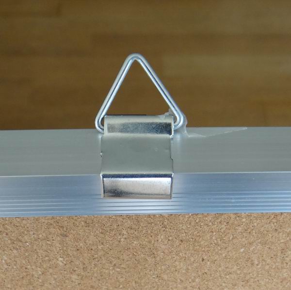 Double Sided Cork and Fabric Bulletin Board 48″ by 36″ Lightweight