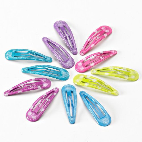 Kohl’s Girls Hair Accessories 12pk. Glitter Hair Snaps Only 1.00