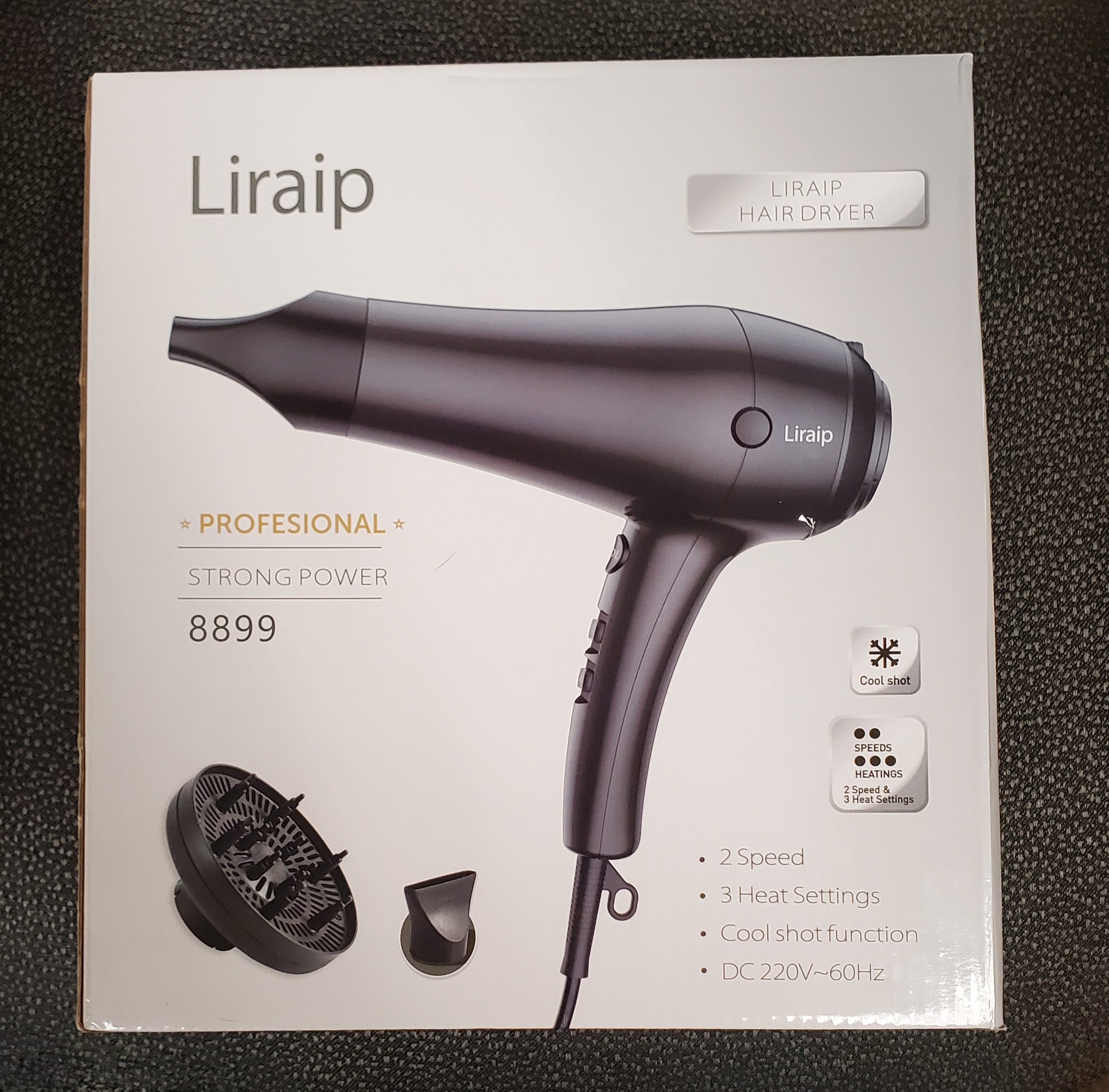 Buy Liraip Hair Dryer,Negative Ionic 1800 Watt Professional Salon Hair