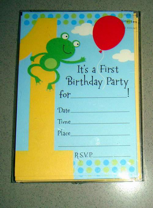 Bulk Party Invitations 9