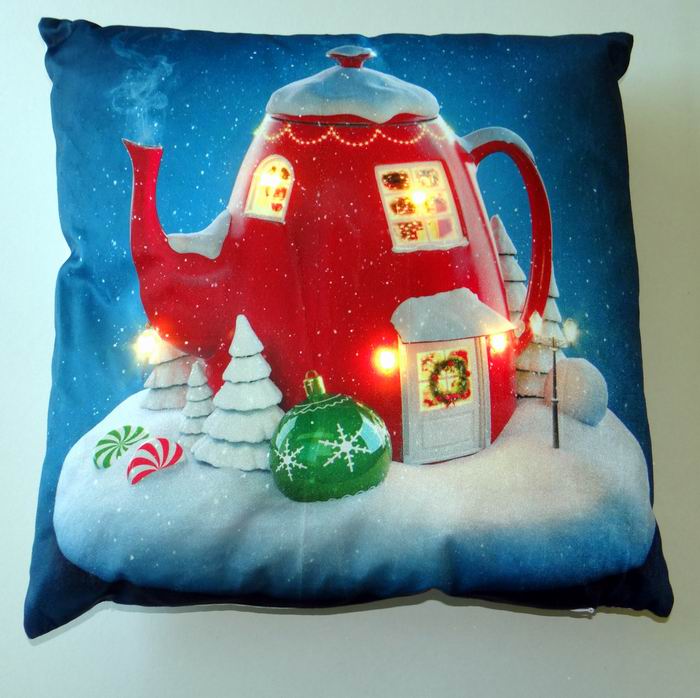 Buy Assorted Decorative LightUp LED Christmas Pillows Holiday Scenes