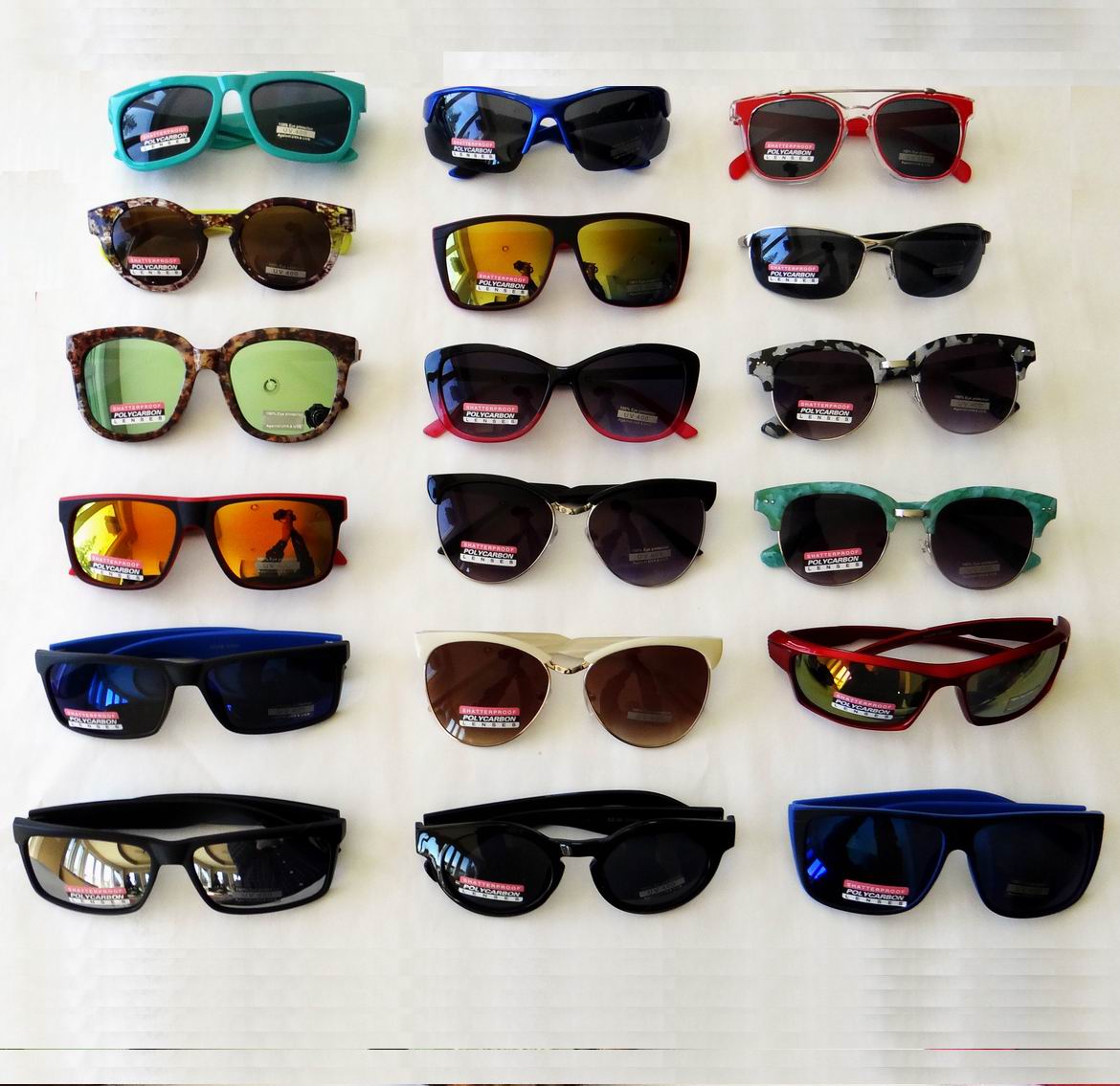 SUNGLASSES Great Assortment of ArtWear Brand Womens FASHION SUNGLASSES - UV 400 Protection - Shatter