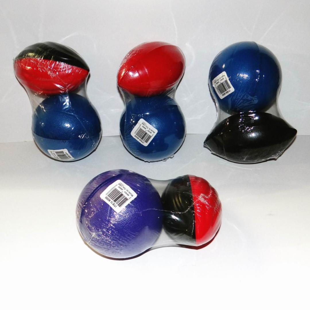 Buy Mini 2Pack Sport Foam Balls 5" Basketball/Football (Made in the