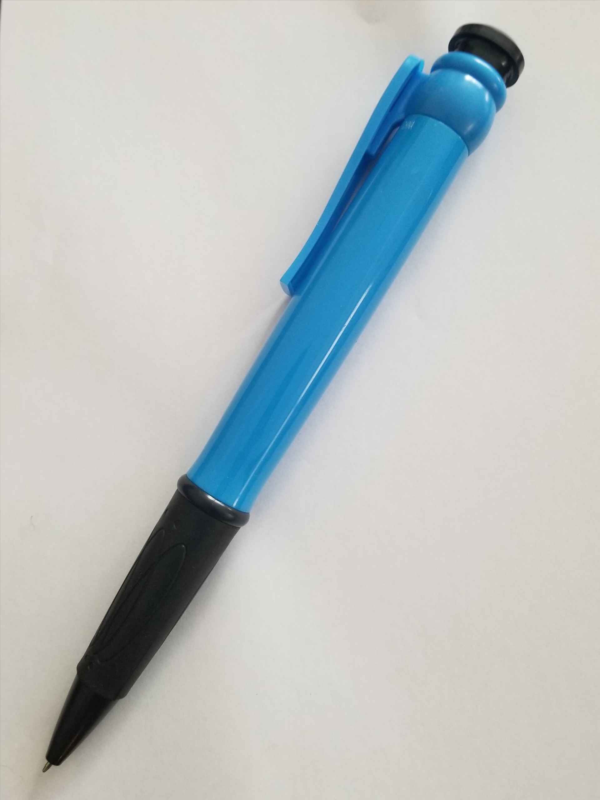 Buy 11" Novelty Jumbo Giant Plastic Retractable Pen Blue Cheap H&J