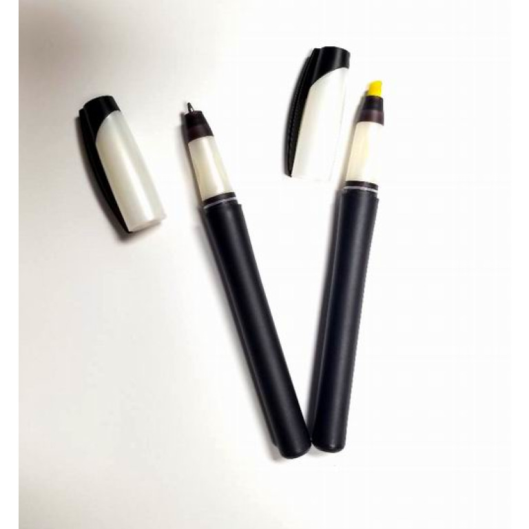 Buy Norwood Duo Twist Pen Highlighter Black with Blue ink Cheap H&J