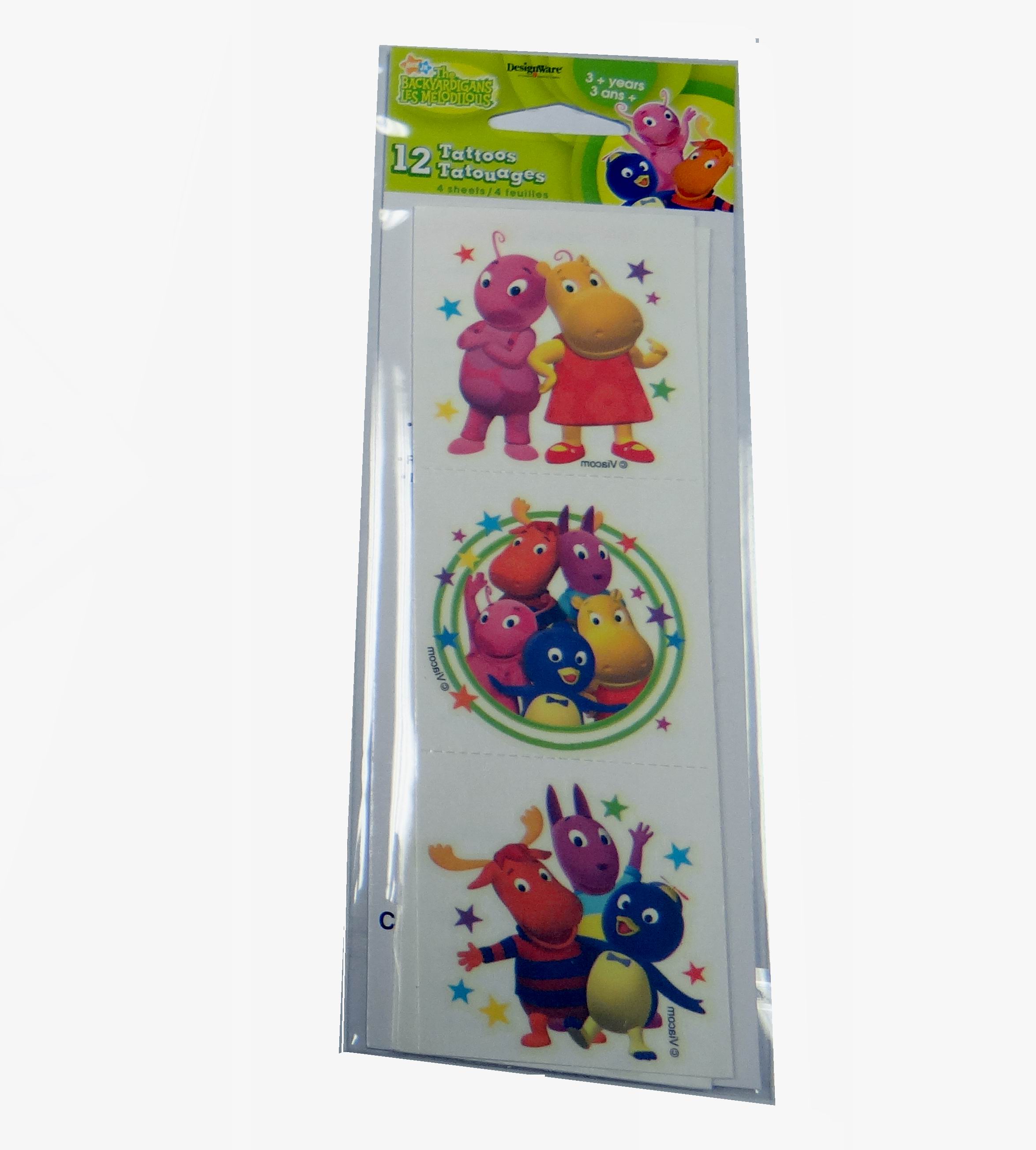 Wholesale DesignWare Tattoo Tatouages Party Animals Temporary Tatoo SHEETS