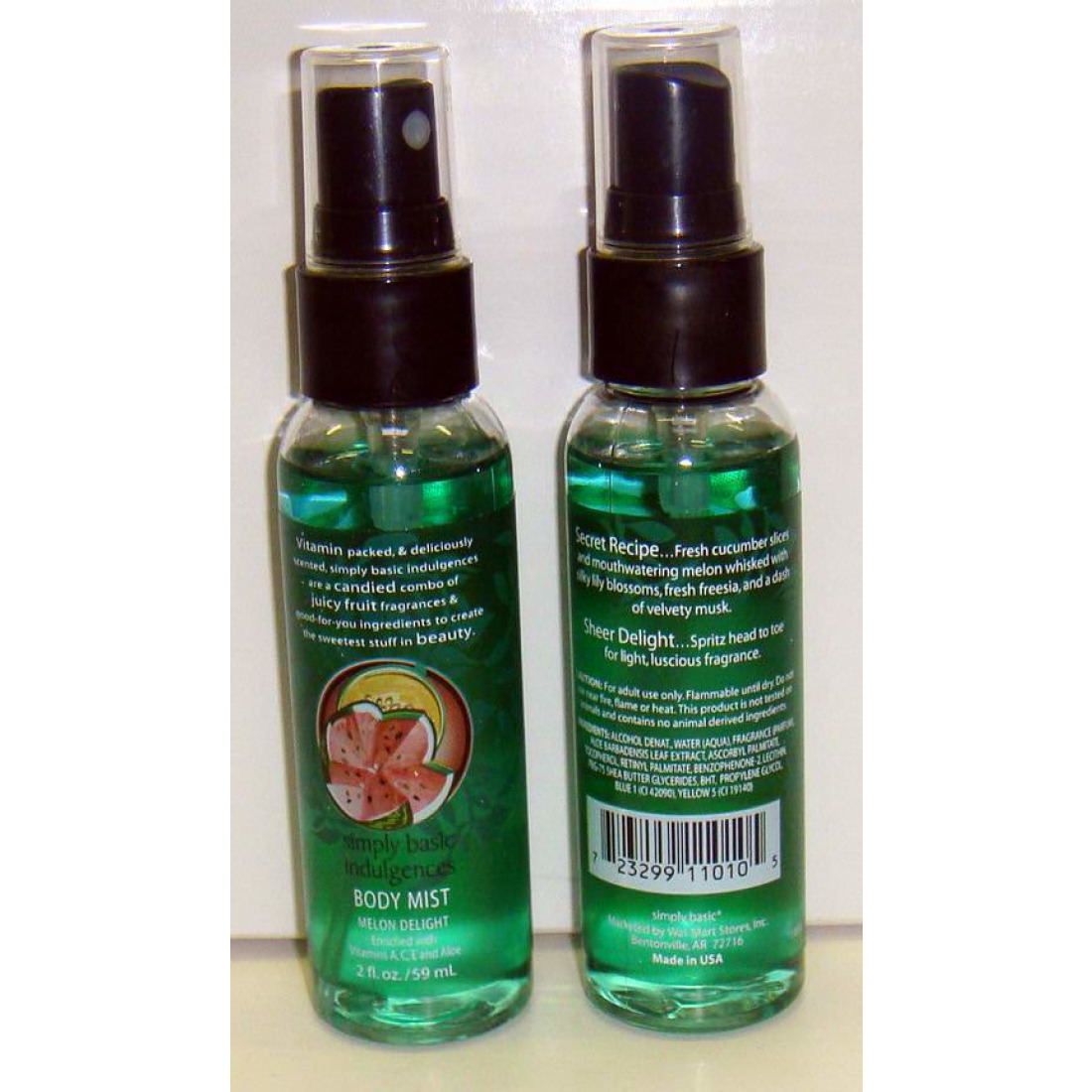 Buy Wholesale Simply Basic Melon Delight 2 Oz. Body Mist Spray Cheap