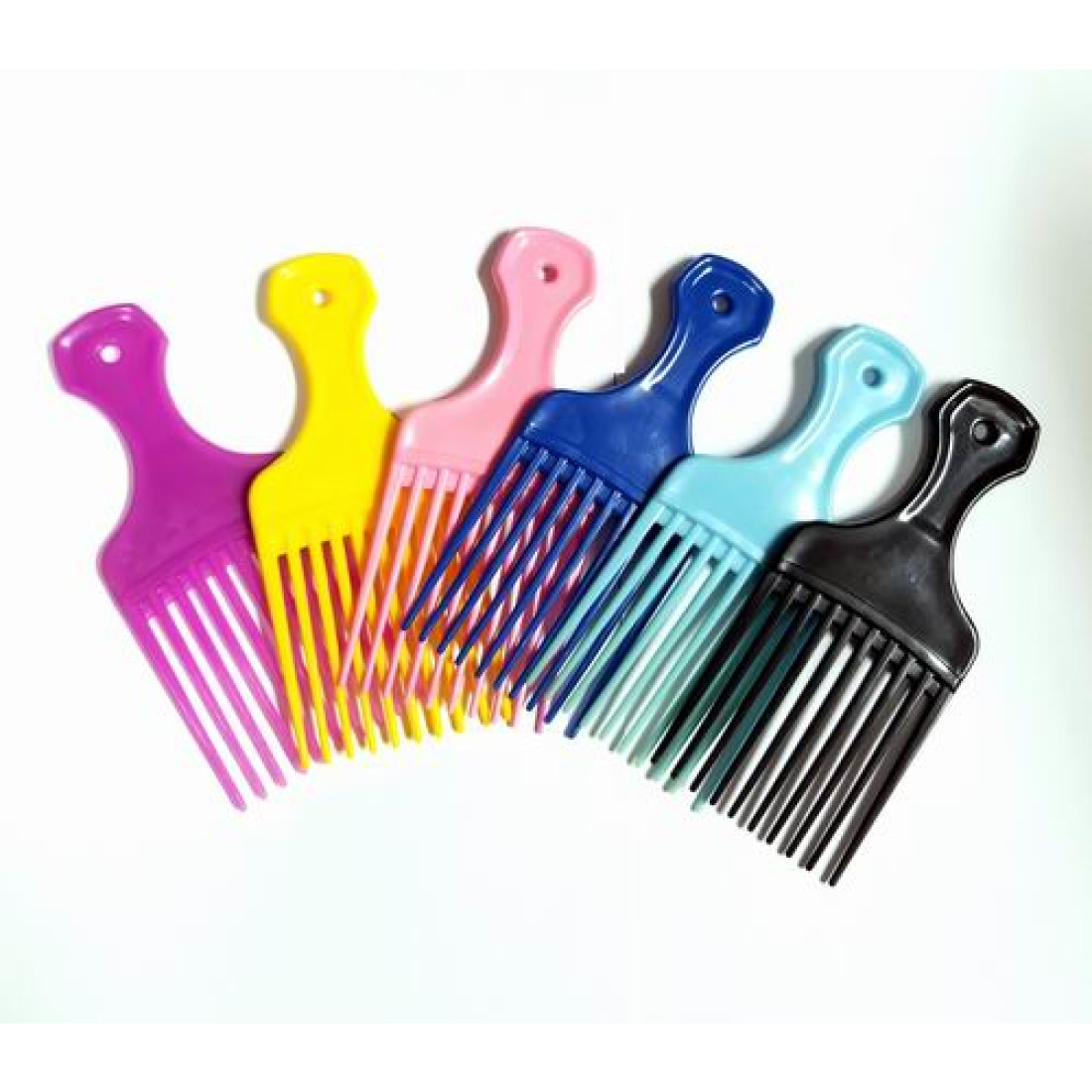 Buy Plastic Afro Hair Lifting Pik Pick Detangler Annie Style Comb 5.25