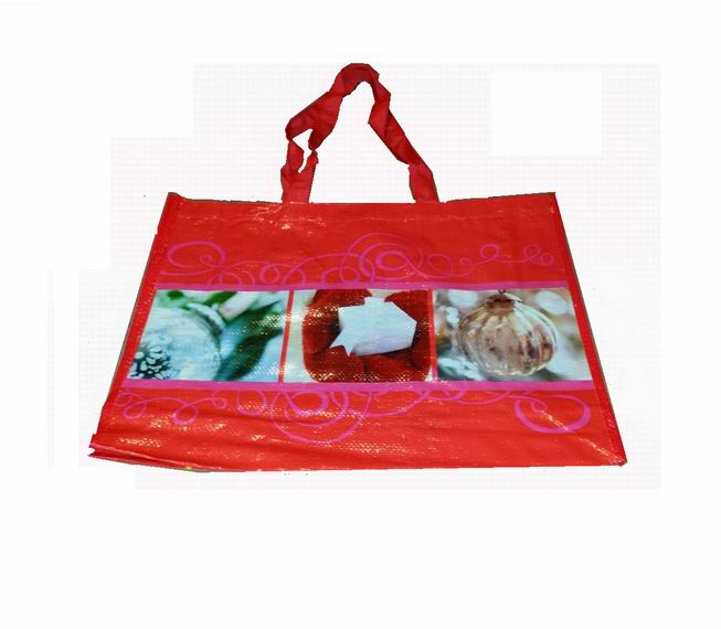 christmas shopper bag