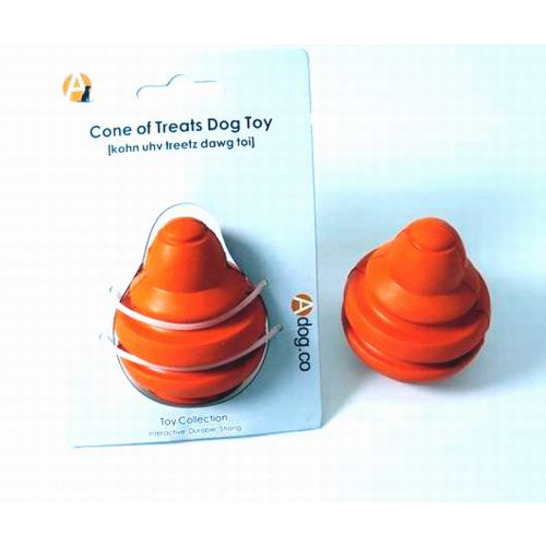 Buy Cone of Treats, Dog Interactive Treat Rubber Toy Cheap H&J