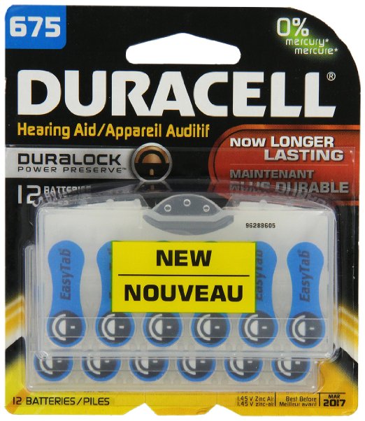 Buy Duracell Easy Tab Hearing Aid Size 675 Batteries 12 Pack Only 3 00 Pack Cheap H J Liquidators And Closeouts Inc Buy Duracell Easy Tab Hearing Aid Size 675 Batteries 12 Pack Only 3 00 Pack Cheap H J Liquidators And Closeouts Inc