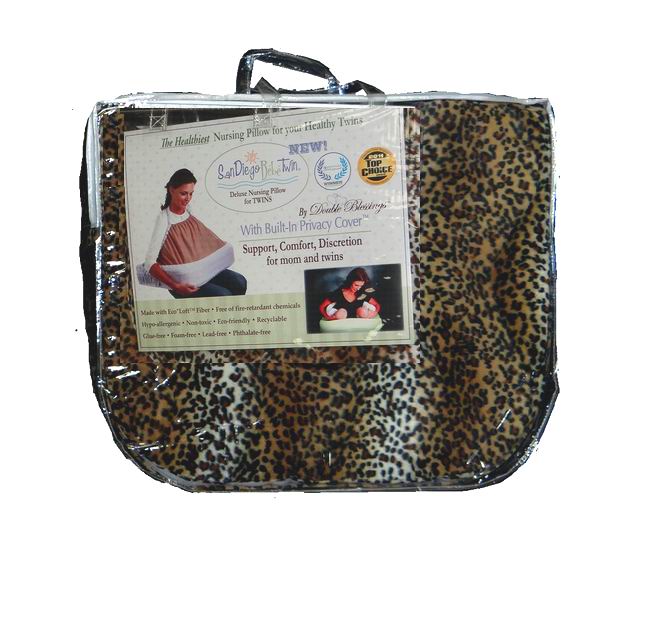 Buy San Diego Bebe Eco Nursing Pillow Cheetah Double For Twins