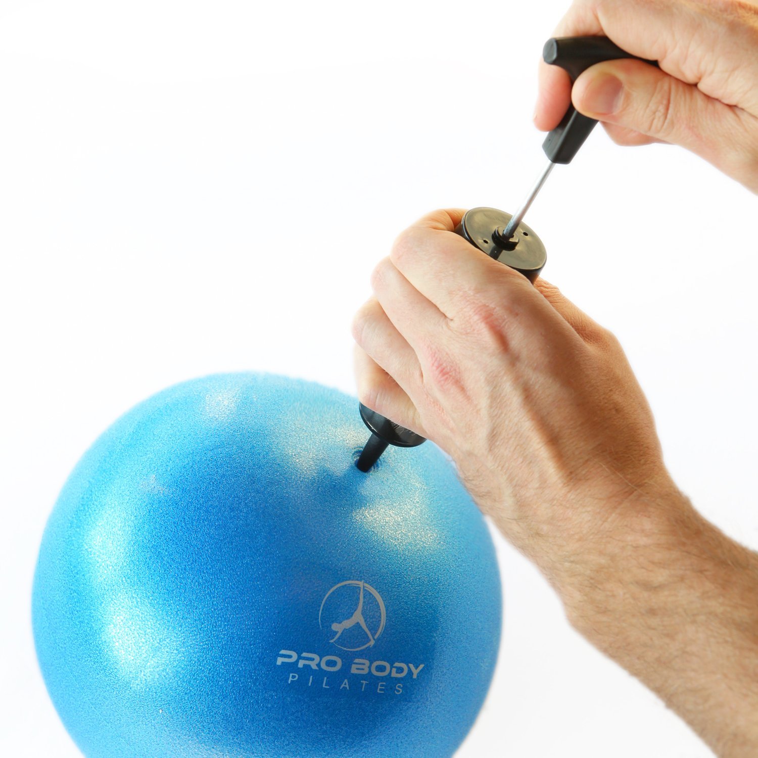 Buy Hand Pump 6 Inch 2 Way Air Pump For Exercise Ball, Pilates Balls, Pool Floats, Rody or