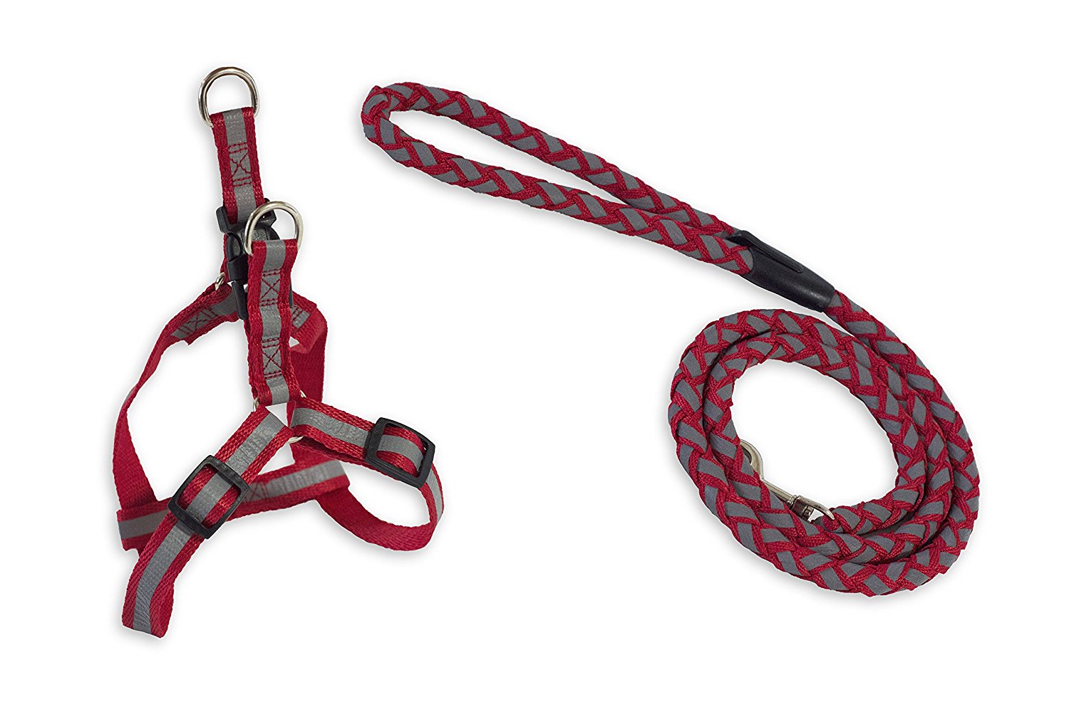 Buy Reflective Climbing Rope Dog Leash and Harness Set Assorted