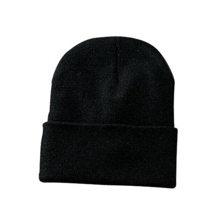 Buy Black Knit Beanie Winter Ski Cap Cheap H&J Liquidators and