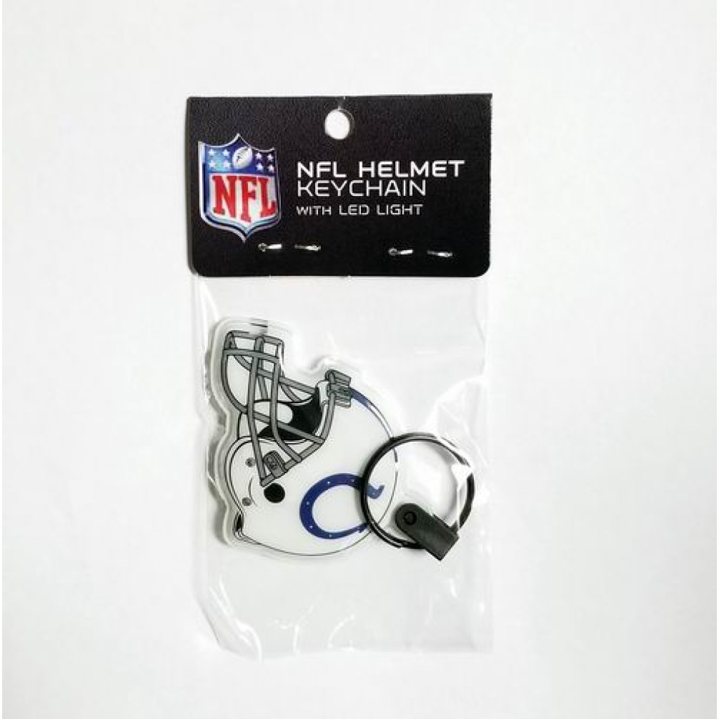 Buy NFL Indianapolis Colts Helmet Keychains With LED Light Cheap H&J