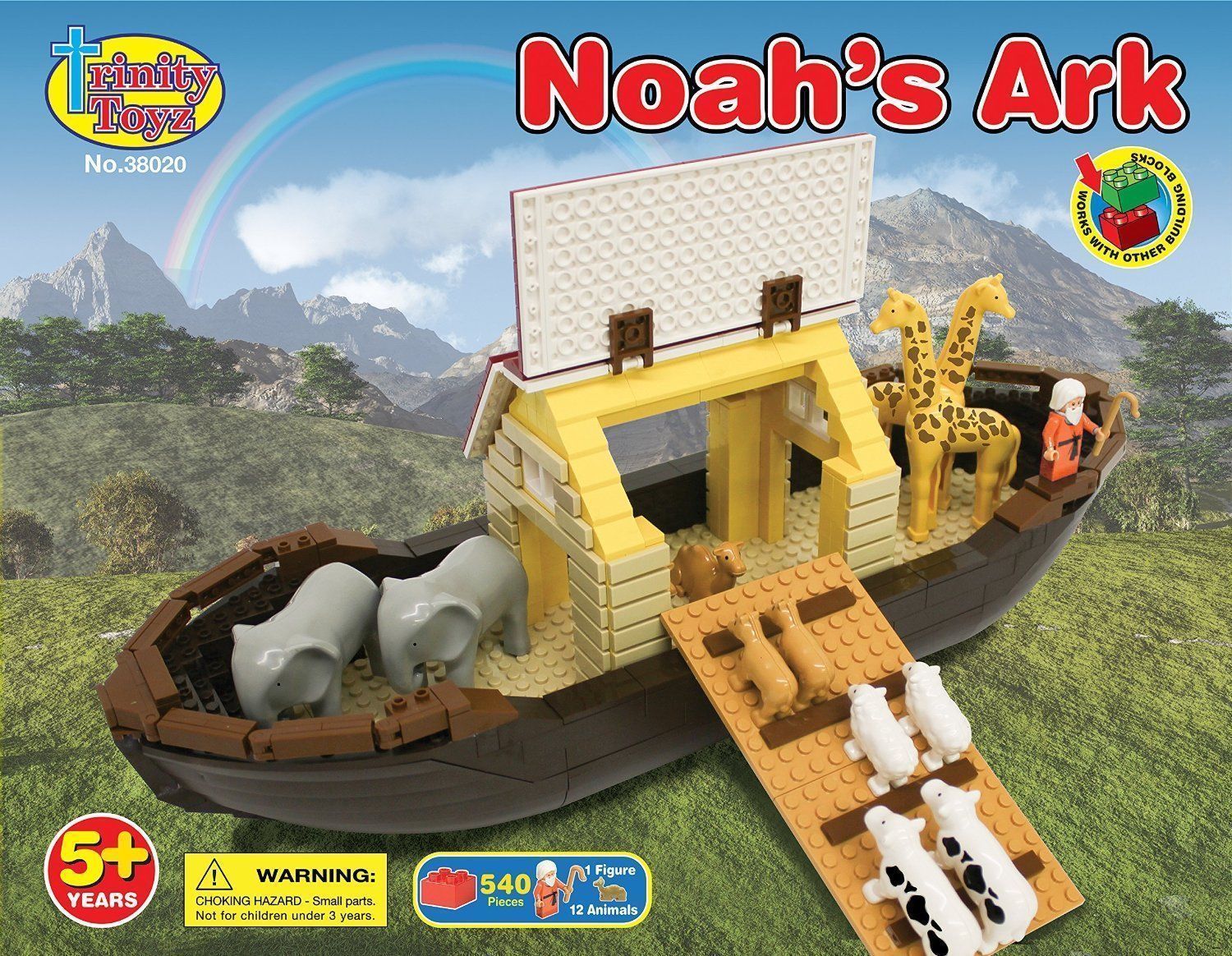 noah's ark figurine set