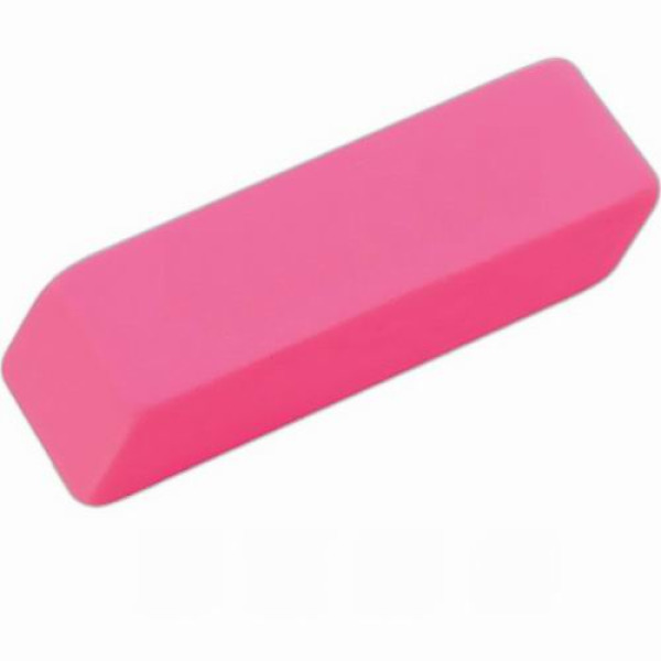 pink rubber eraser