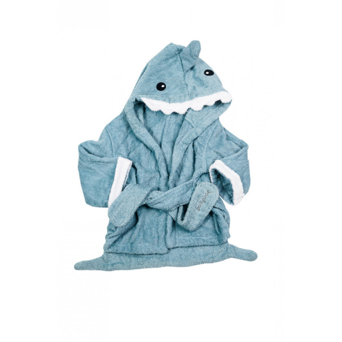 Buy Baby Shark Style Hooded Towel Robe Blue Terry Shark Robe Towel