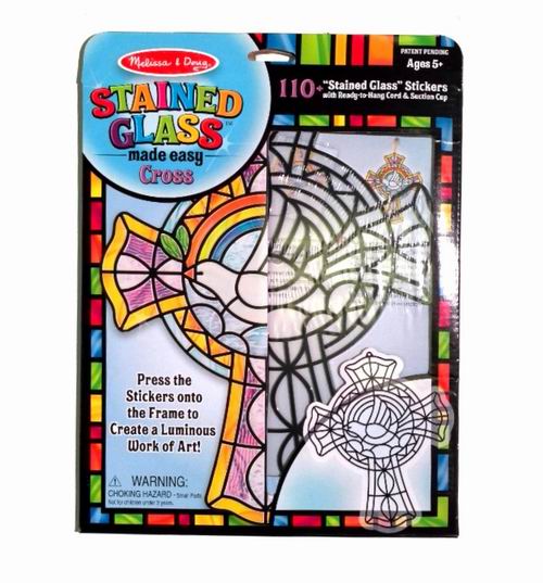 melissa and doug stained glass stickers