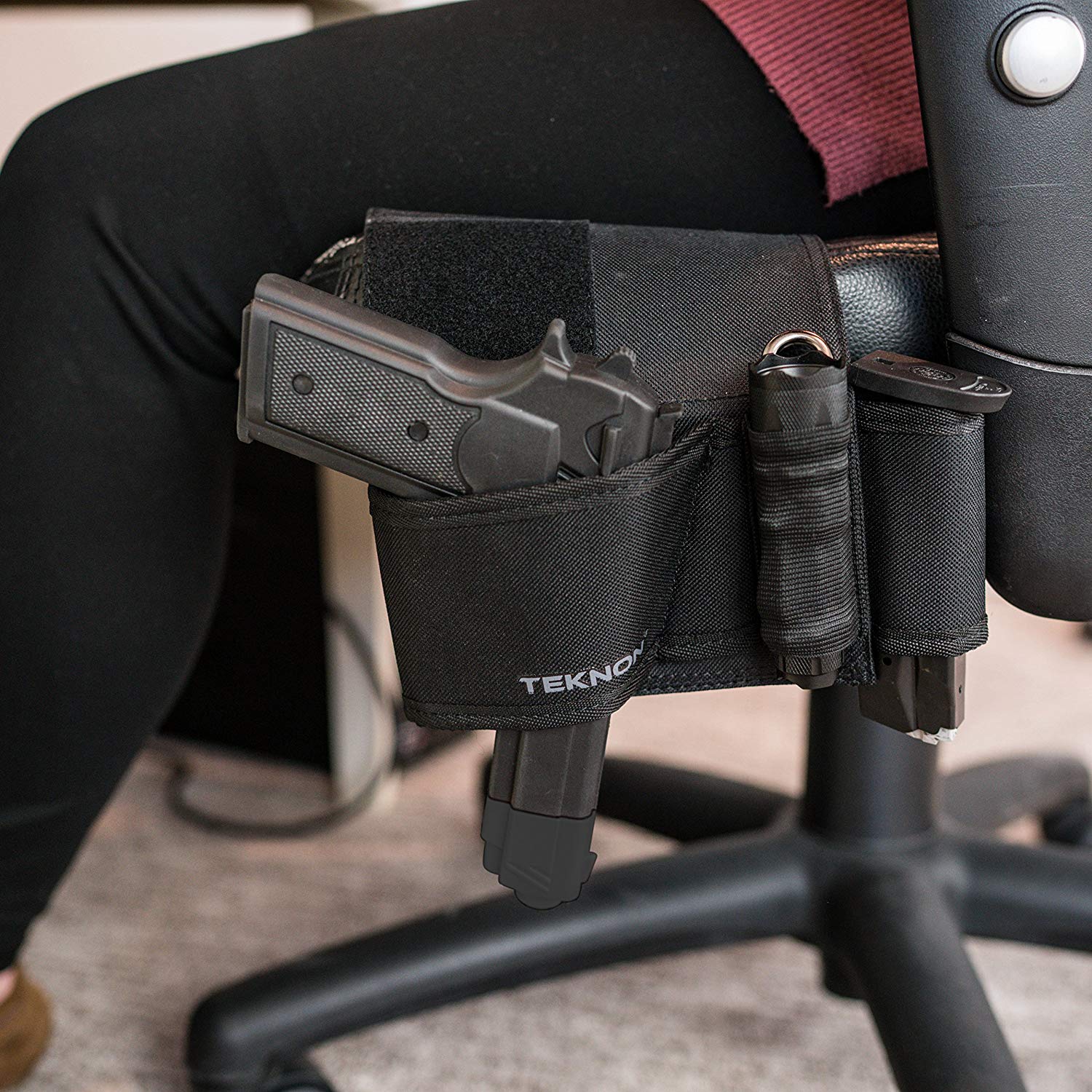 Buy Teknon Bedside Hidden Gun HolsterConcealed Under Mattress Handgun