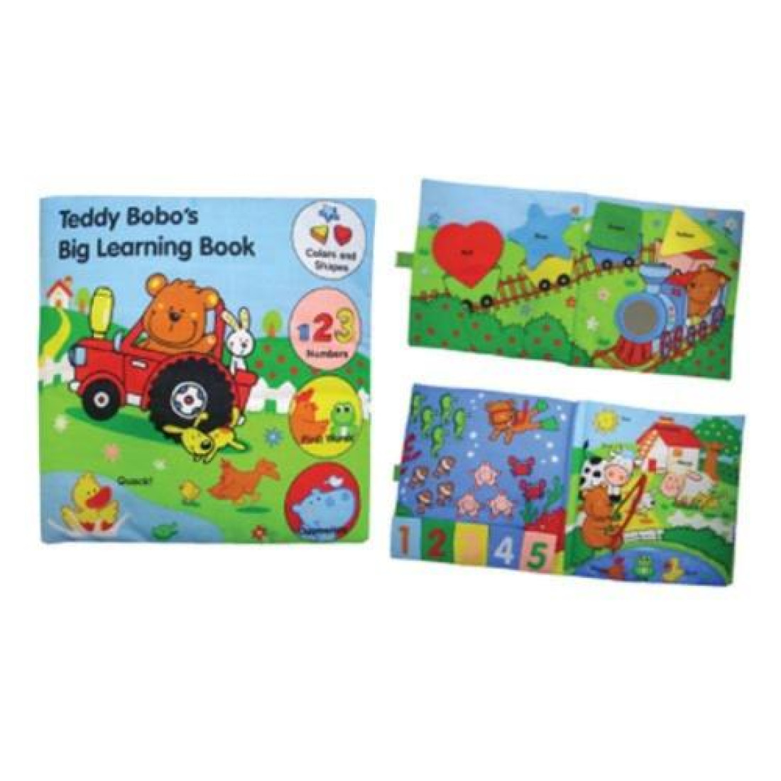 Buy Edu-petit Teddy Bobos Big Learning Book Developmental Toy Cheap | H