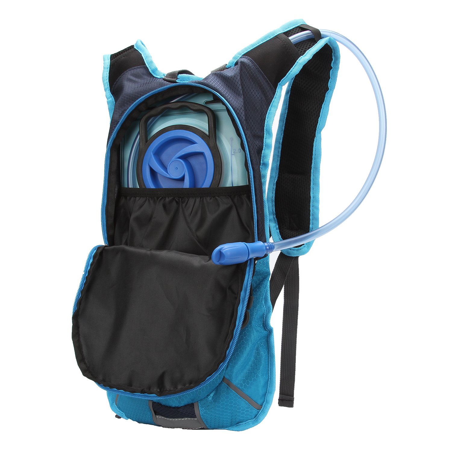 Buy Hydration Pack Backpack with 2 Liter / 70 Oz Water Bladder Rucksack