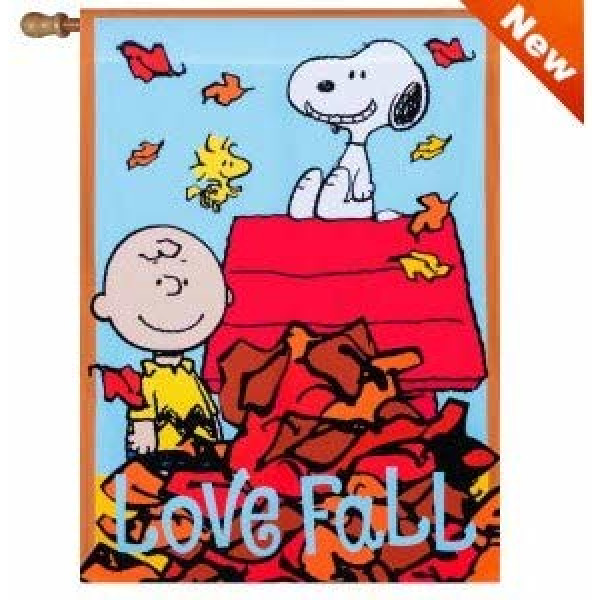 Buy Jetmax Peanuts Fall Halloween Themed Welcome Garden Flags 12