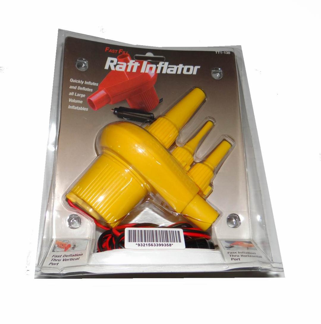 Buy Ledmark 12V Electric Air Pump with 3 Adapters Item 39935 Cheap