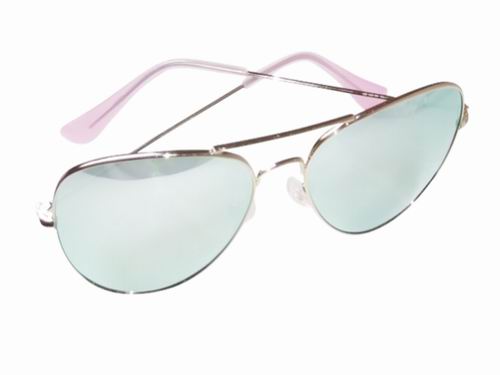 ''Moni Shades - Silver Lens Aviator SUNGLASSES with POLARIZED, Mirrored Lens''