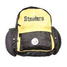 Expand-A-Ball NFL Pittsburgh Steelers Convertible BACKPACK that Zips into a Football