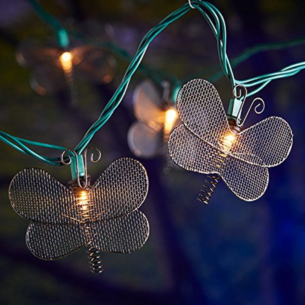 Buy Light Idea 10ct Butterfly String Light (Indoor/Outdoor Use