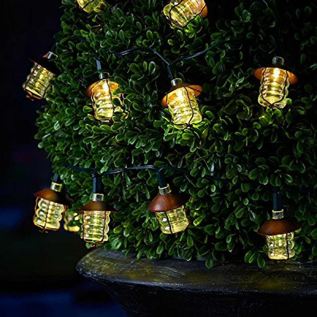 Buy Light Idea 20ct Solar Lantern String Light Item 92041 Cheap