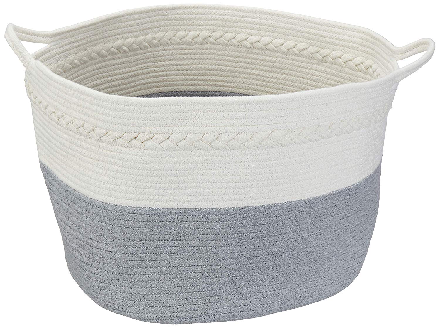 Buy 100 Cotton Rope Storage Basket XL 20" x 13" Cheap H&J