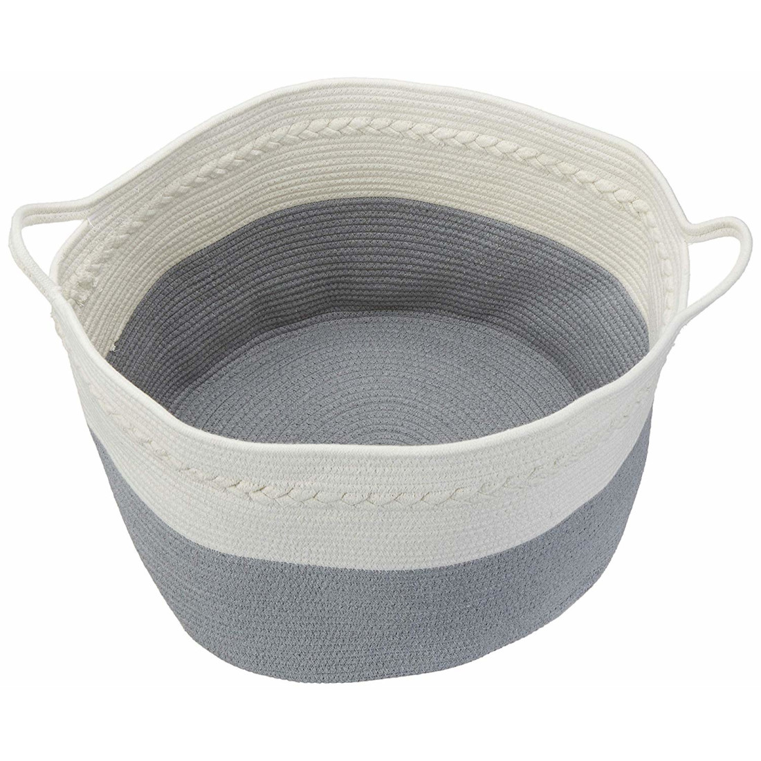 Buy 100 Cotton Rope Storage Basket XL 20" x 13" Cheap H&J Liquidators and Closeouts, Inc