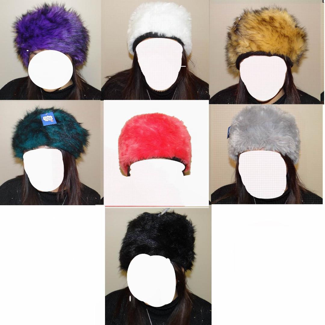 Cozy Zone - Kids Russian Style Fleece Faux Fur HATs