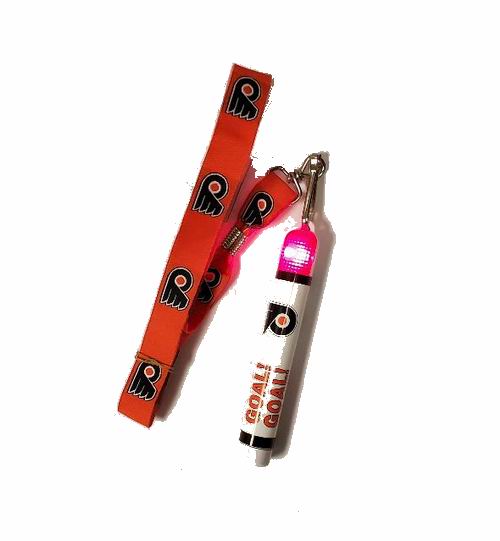 LICENSED NHL Philadelphia Flyers LED Lanyard Wand