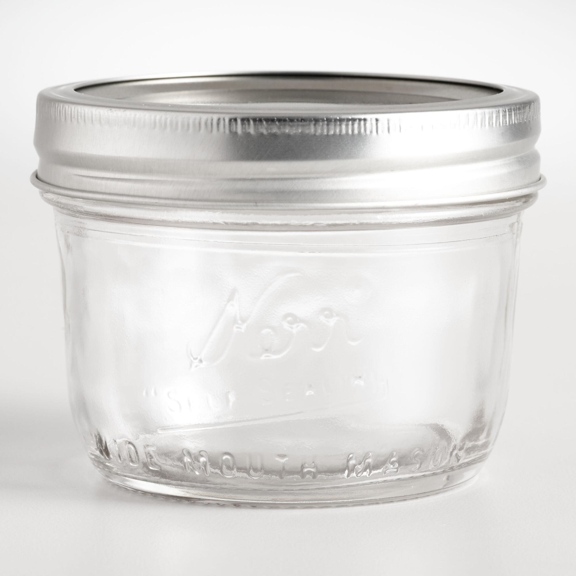 Buy Pallet Deal Kerr Wide Mouth 8 Oz Glass Mason Jars Cheap Handj