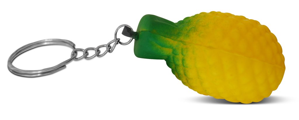pineapple keychain pop it