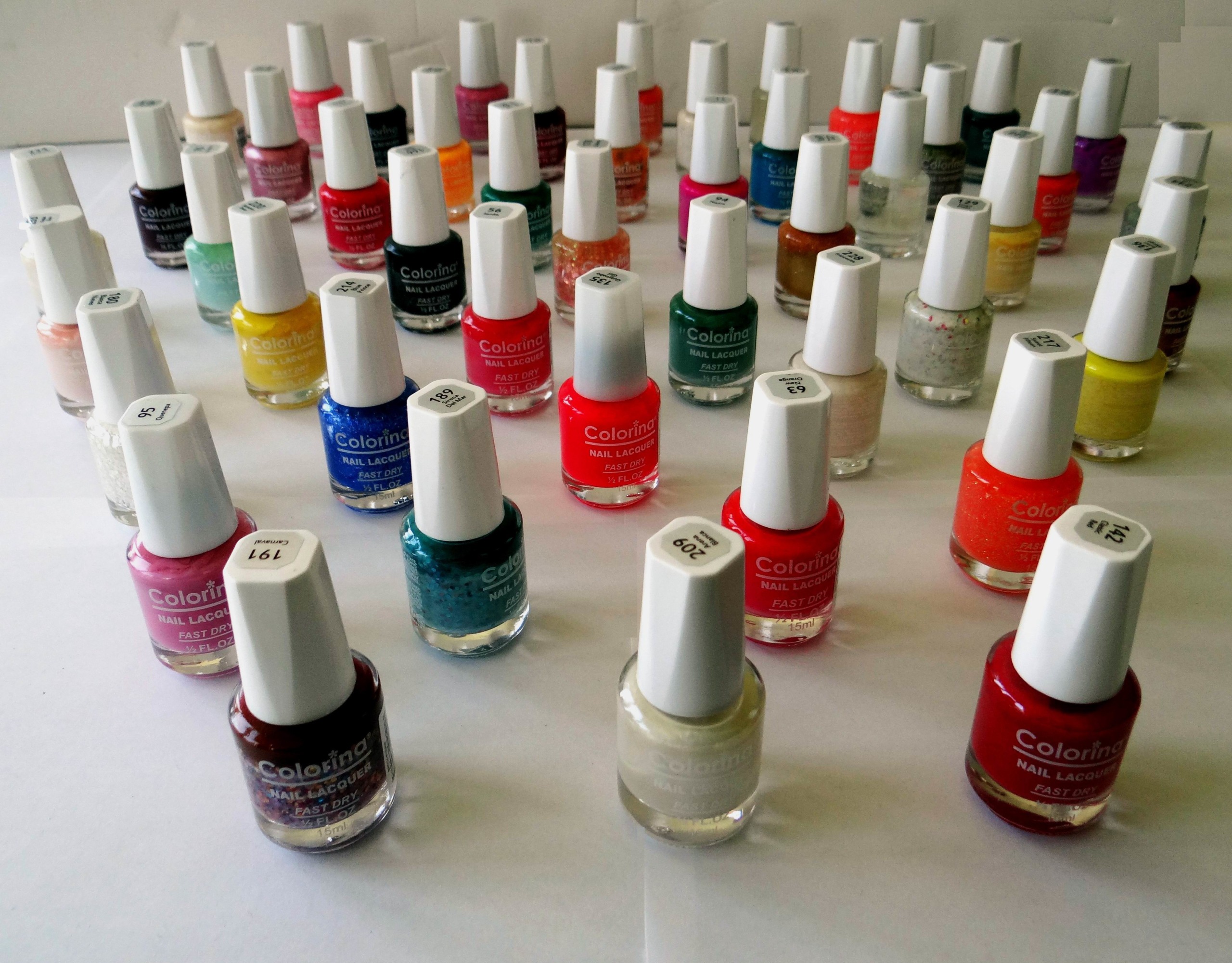 Buy Bulk Lot Colorina Fast Dry Nail Polish Great Assortment Cheap