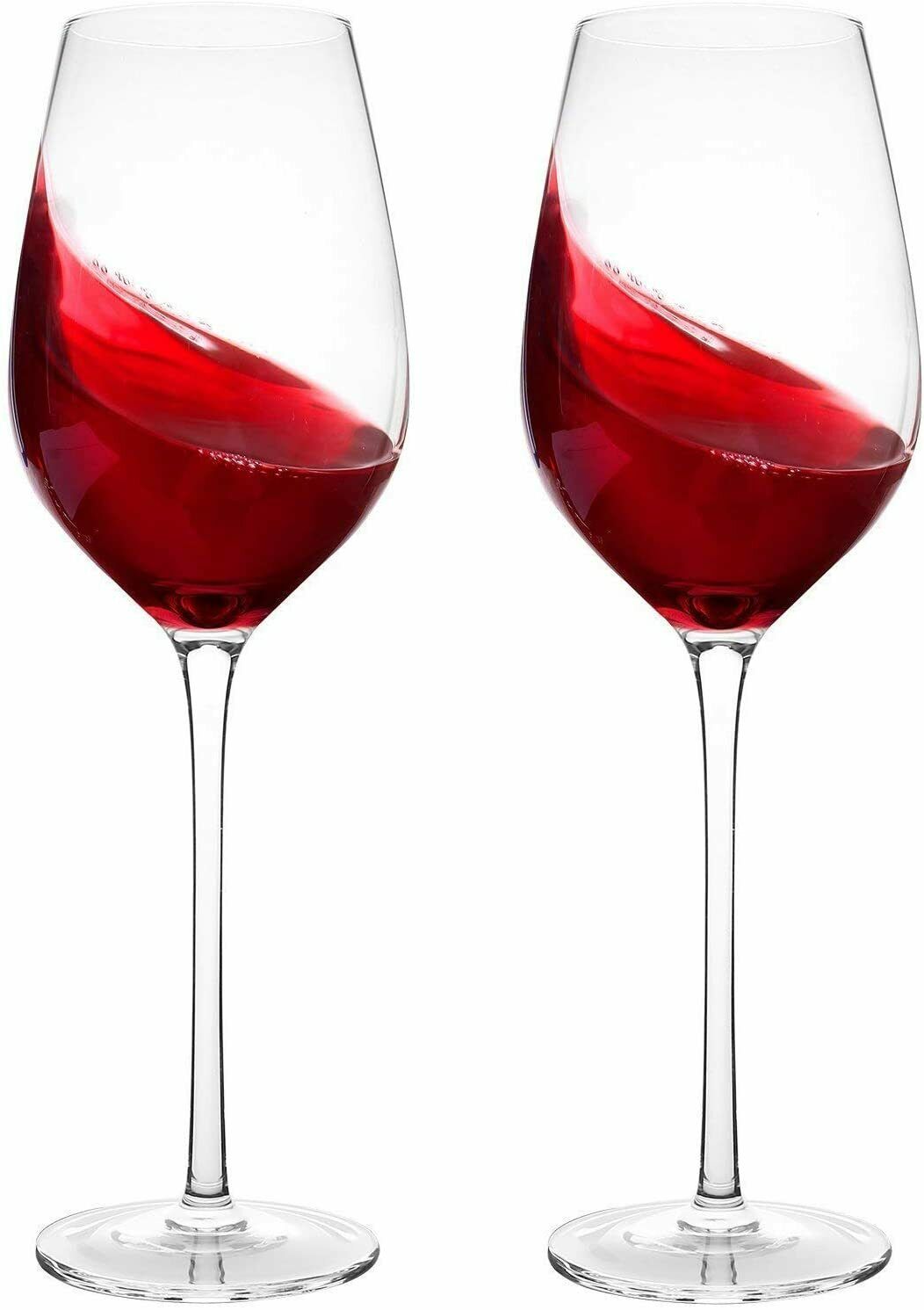 Buy Bella Vino Hand Blown (2Pack) Standard Red/White Wine Glasses