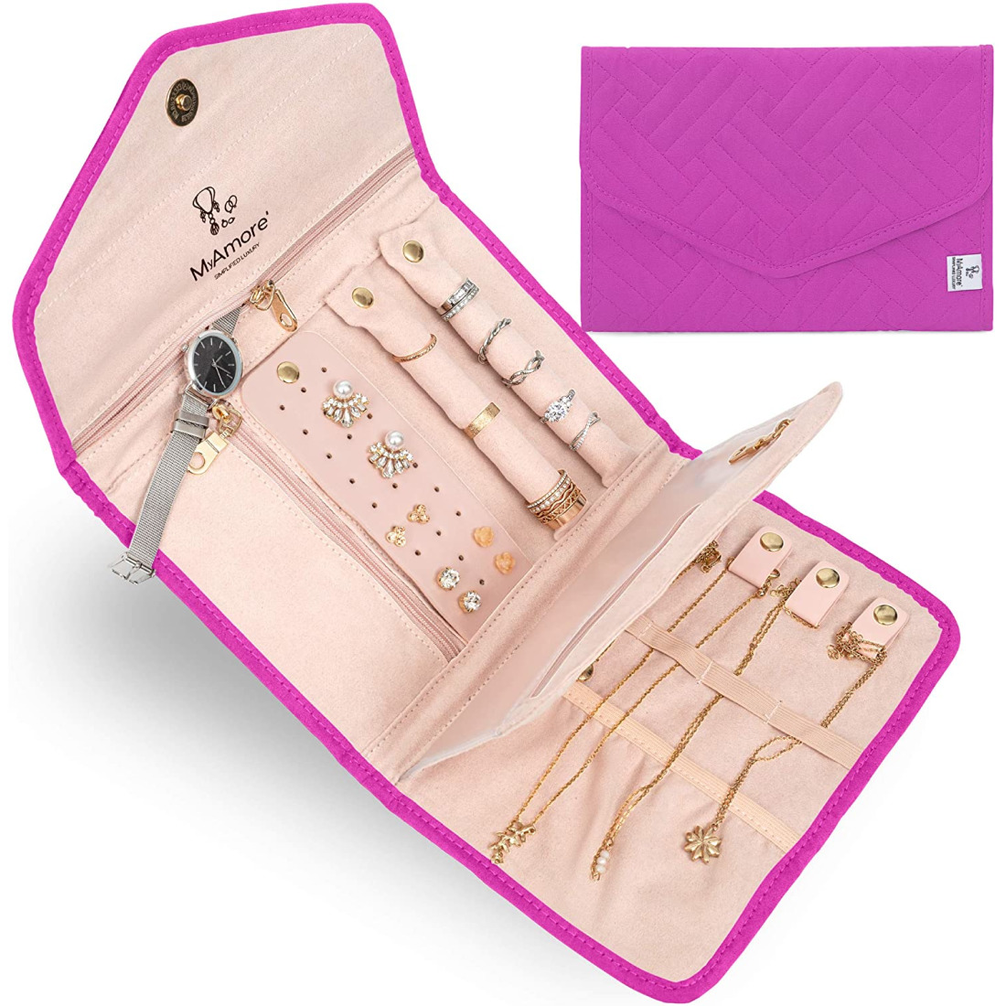 travel necklace organizer