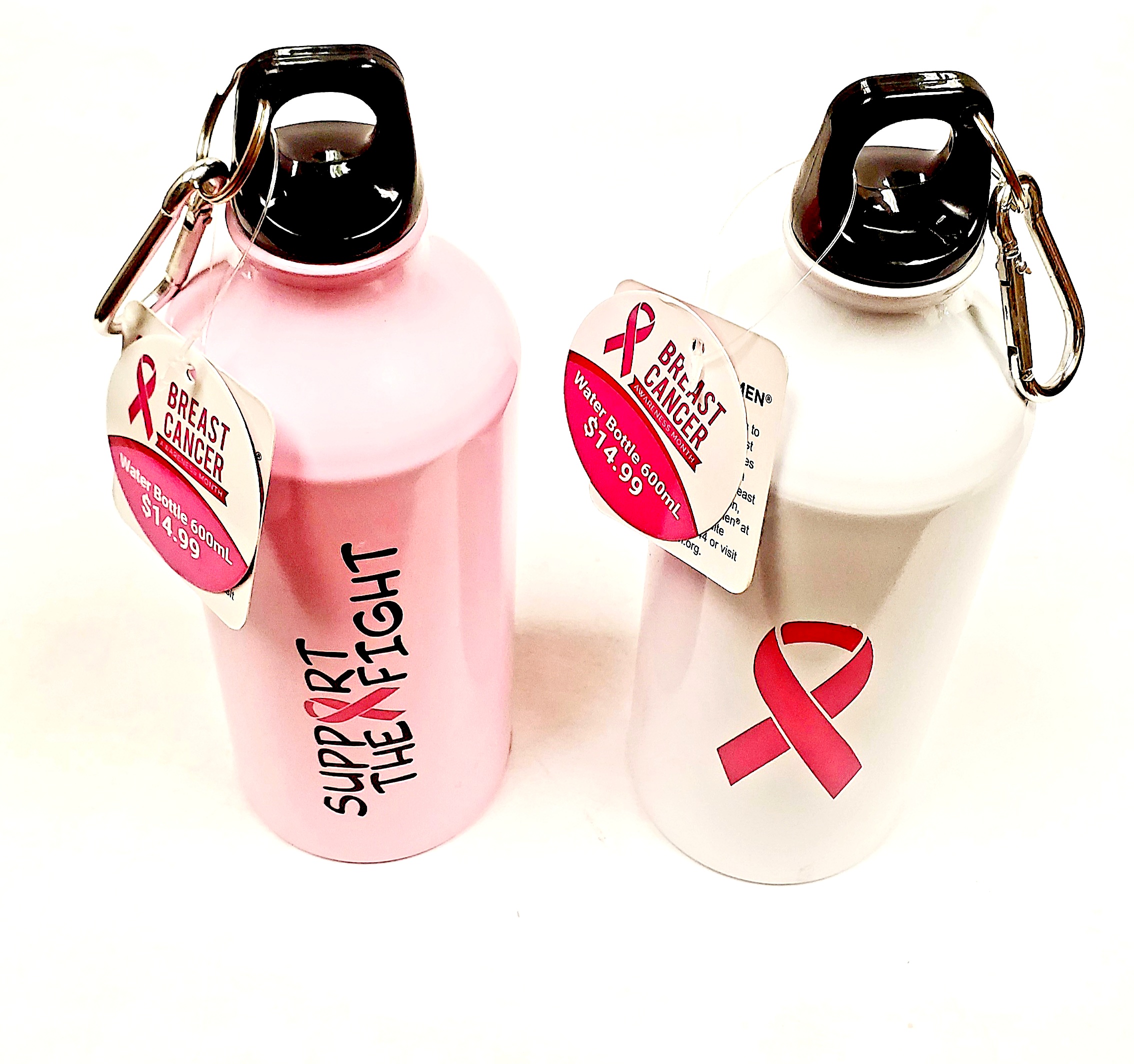 Buy Breast Cancer Awareness 20 Oz. Aluminum Water Bottle Cheap H&J