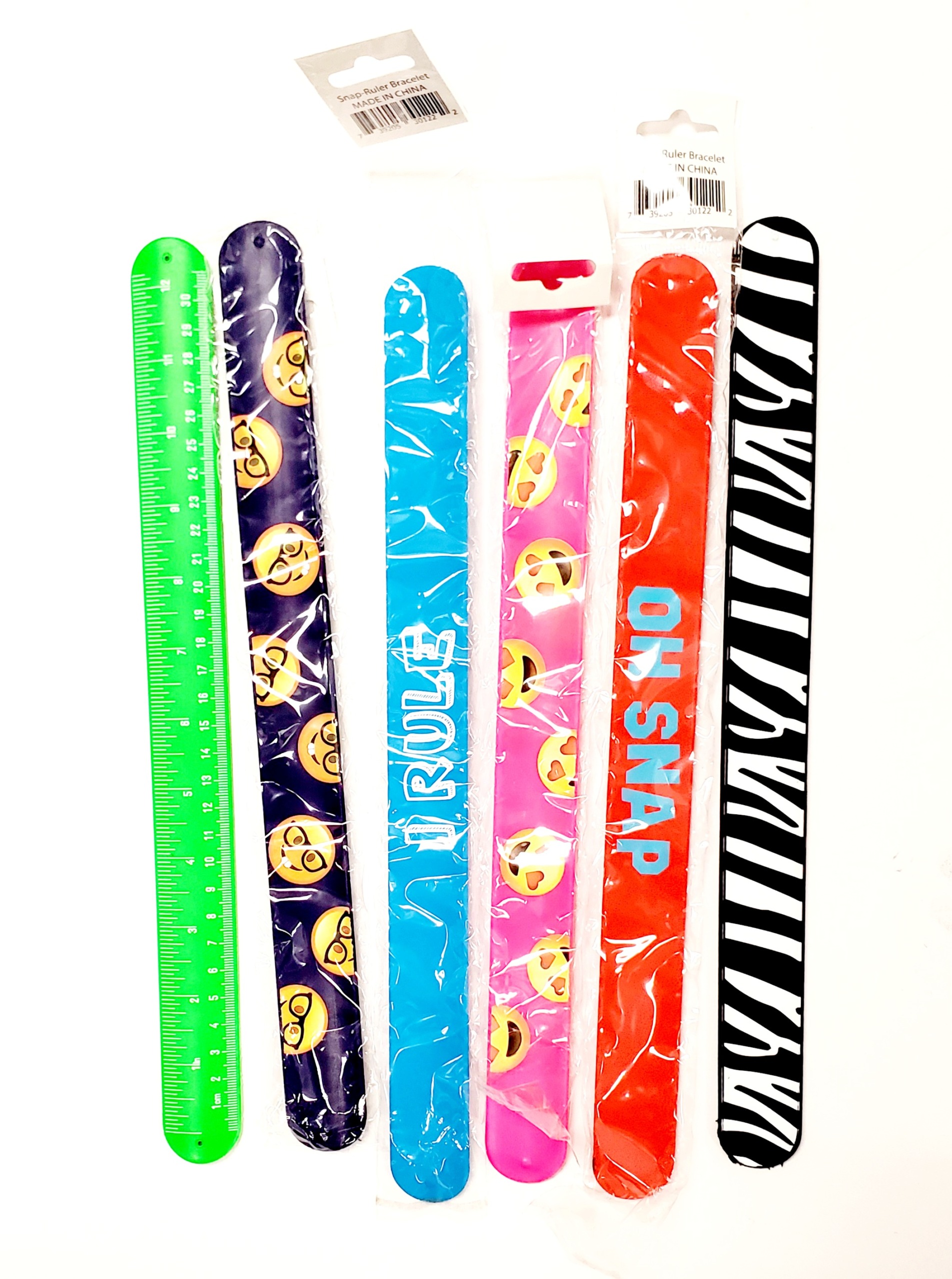 Buy Silicone Ruler Slap Bracelets for Kids Cheap H&J Liquidators and